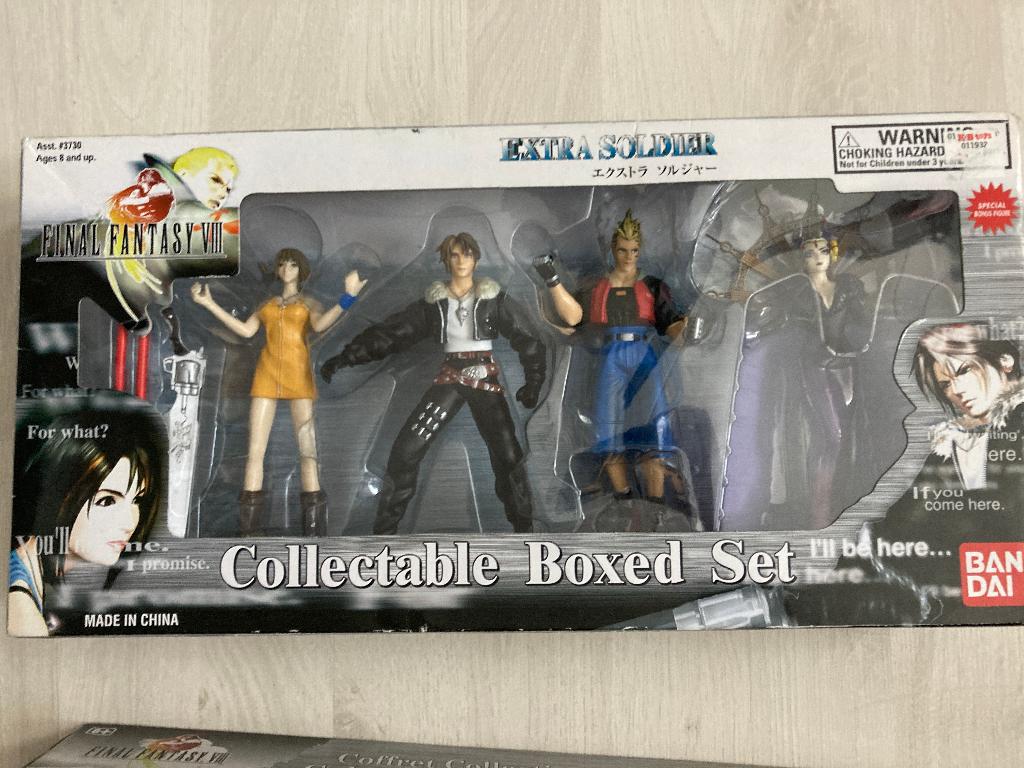 Final Fantasy VIII 8 Bandai figuren NIEUW!!, Ophalen of Verzenden, Nieuw