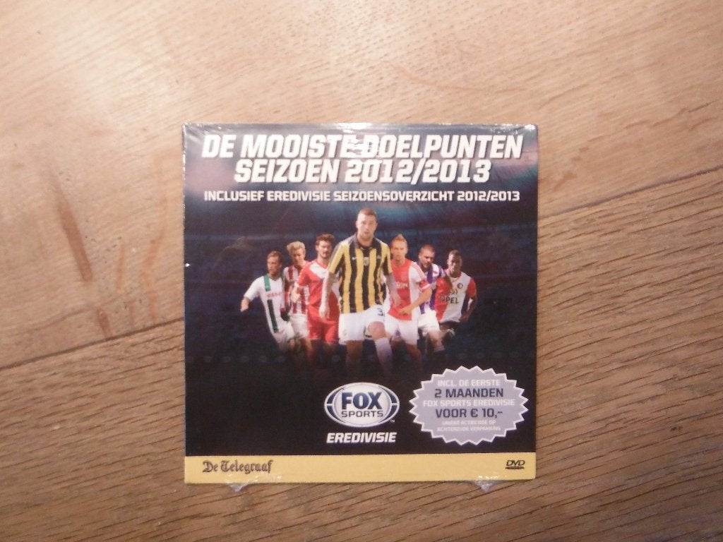 De mooiste doelpunten seizoen 2012/2013 DVD Telegraaf, Verzamelen, Sportartikelen en Voetbal, Verzenden, Nieuw, Overige binnenlandse clubs
