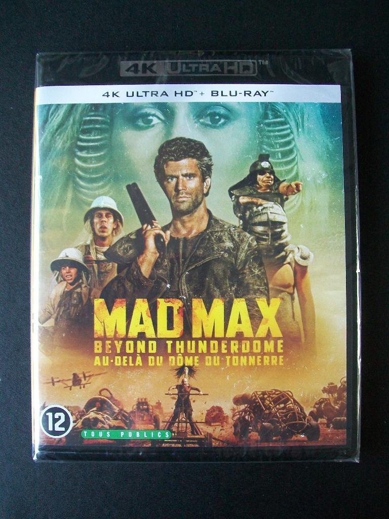 Blu-ray 4K Ultra HD: Mad Max Beyond Thunderdome (1985) seal, Cd's en Dvd's, Blu-ray, Verzenden, Nieuw in verpakking, Actie