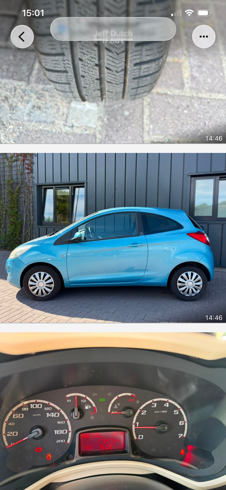 Ford Ka 1.2 Titanium .Airco ,APK okt 2027,NAP, vol opties, Auto's, Voorwielaandrijving, 1242 cc, 4 cilinders, Handgeschakeld