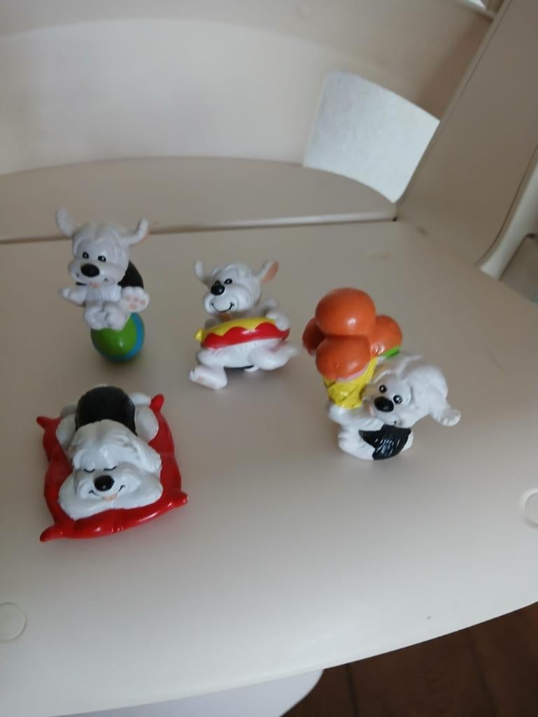 Samson en Gert poppetjes Samson 4 stuks., Ophalen of Verzenden, Zo goed als nieuw