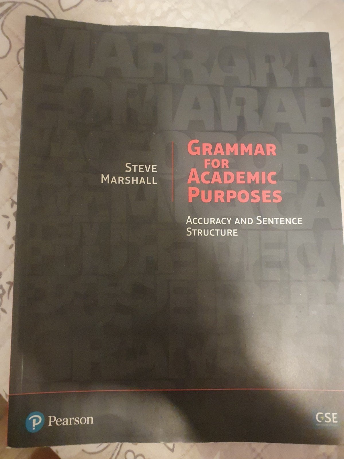 Grammar for Academic Purposes - Steve Marshall, Steve Marshall, Zo goed als nieuw, Alpha, HBO