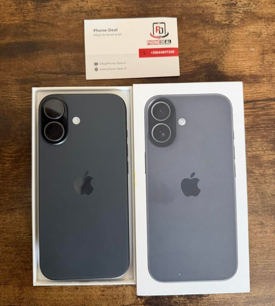 iPhone 17 256 gb zwart nieuw factuur + Garantie, 256 GB, Apple, Apple, Zwart