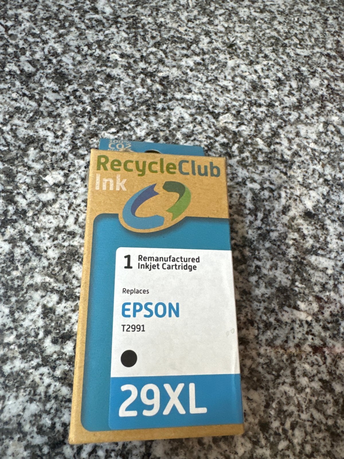 RecycleClub Ink Cartridge 29XL voor Epson T2991, Computers en Software, Ophalen of Verzenden, Nieuw, Cartridge
