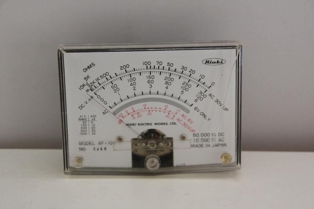 Hioki Electric Multimeter Tester Model AF-105. Vintage., Ophalen of Verzenden, Overige typen