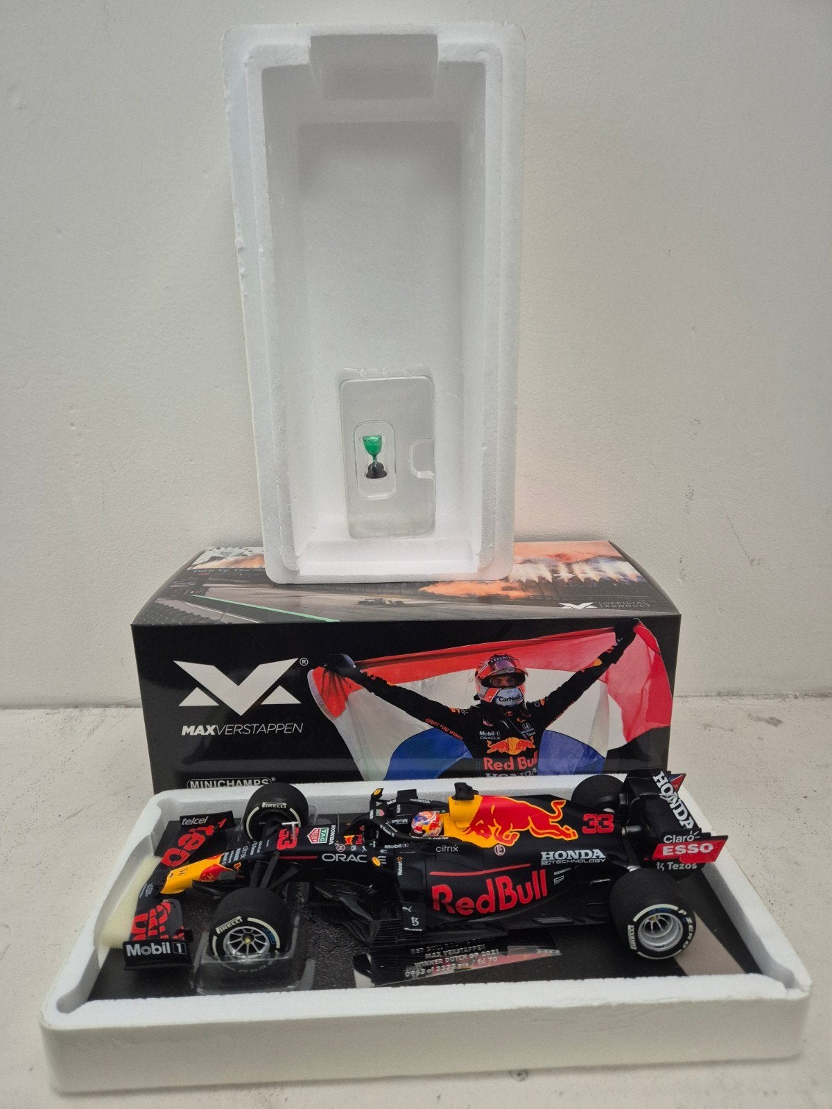 MAX VERSTAPPEN 1:18 ZANDVOORT 2021 RB16B DUTCH GP REDBULL F1, Ophalen, Nieuw, Formule 1