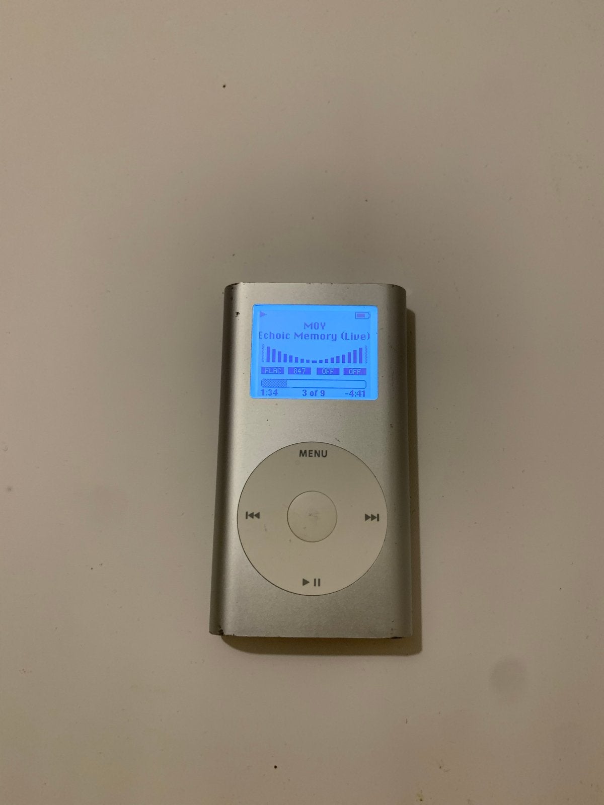 iPod 2e generatie Wolfson DAC, 128GB flash, nieuwe accu, 40 GB en meer, Gebruikt, Mini, Ophalen of Verzenden
