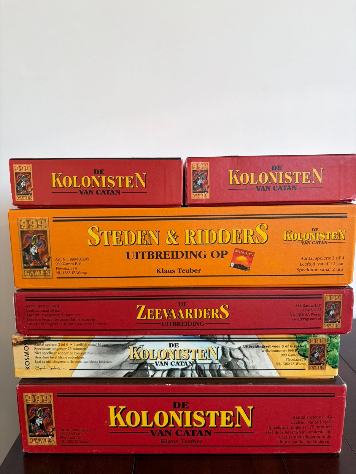 Kolonisten van Catan spellenpakket, Ophalen of Verzenden, Zo goed als nieuw