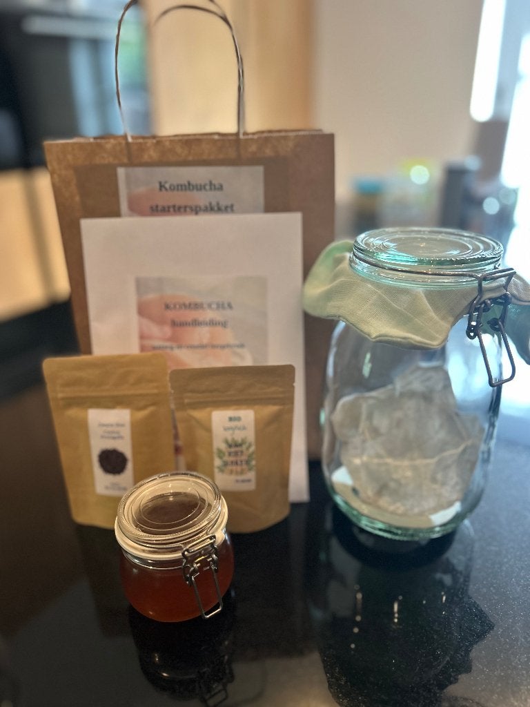 Kombucha starterspakket AANBIEDING, Ophalen