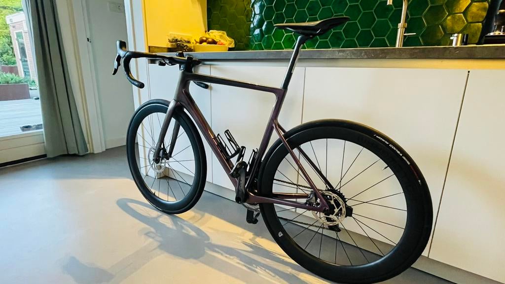 Cannondale Supersix EVO3 hi-mod - rainbow trout - maat 56, Fietsen en Brommers, 28 inch, Carbon, Heren, Zo goed als nieuw