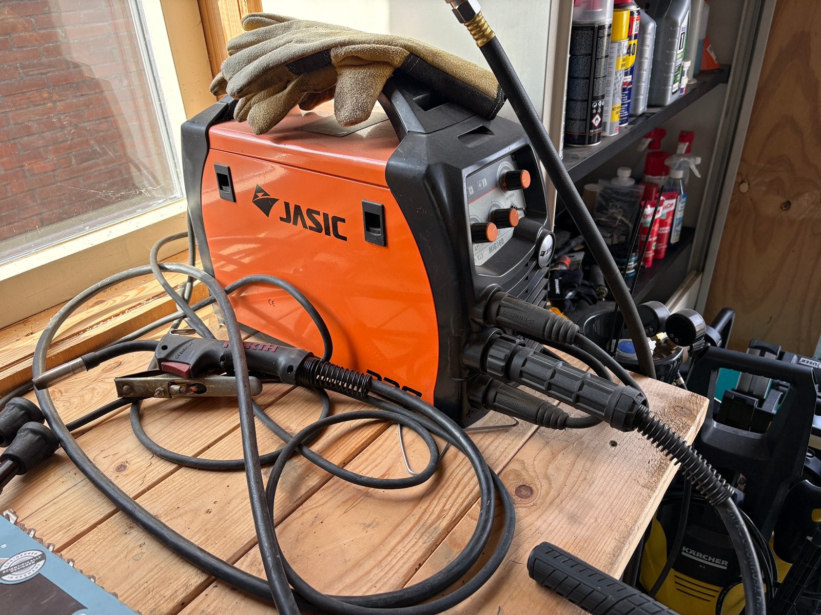 Jasic MIG 160 lasapparaat, Ophalen, Gebruikt, Minder dan 150 ampère, Co2