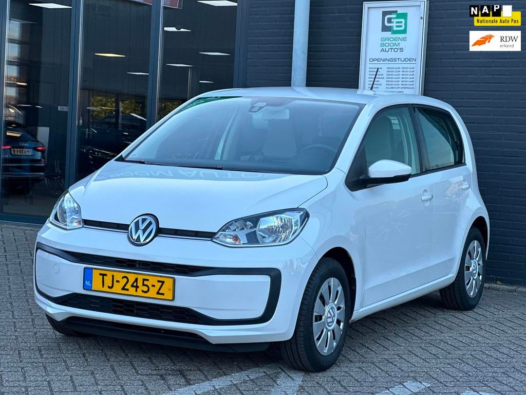 Volkswagen Up! 1.0 BMT move up!/1STE EIG/5-DRS/AIRCO/NL-AUTO, Voorwielaandrijving, Start-stop-systeem, Stof, Gebruikt