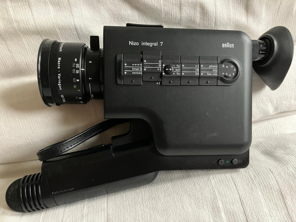 Braun Nizo Integral 7 Super 8 Camera - Motor werkt, Ophalen of Verzenden, 8mm, Camera