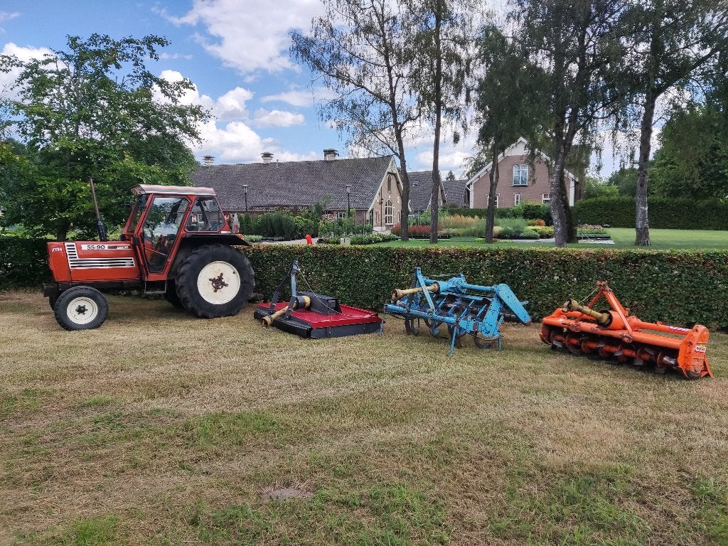 FIAT tractor (type 55-90 (4.520 uur)) compleet met machines, FIATAGRI, Gebruikt, 2500 tot 5000, CNH