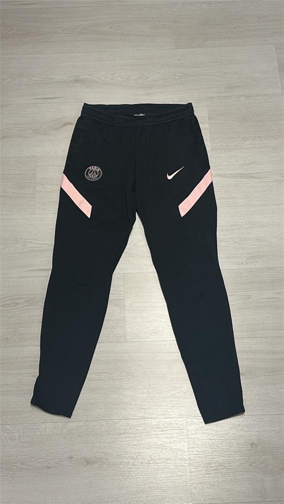 Paris St Germain (trainings) broek - black/roze, Ophalen of Verzenden, Zo goed als nieuw, Zwart, W32 (confectie 46) of kleiner