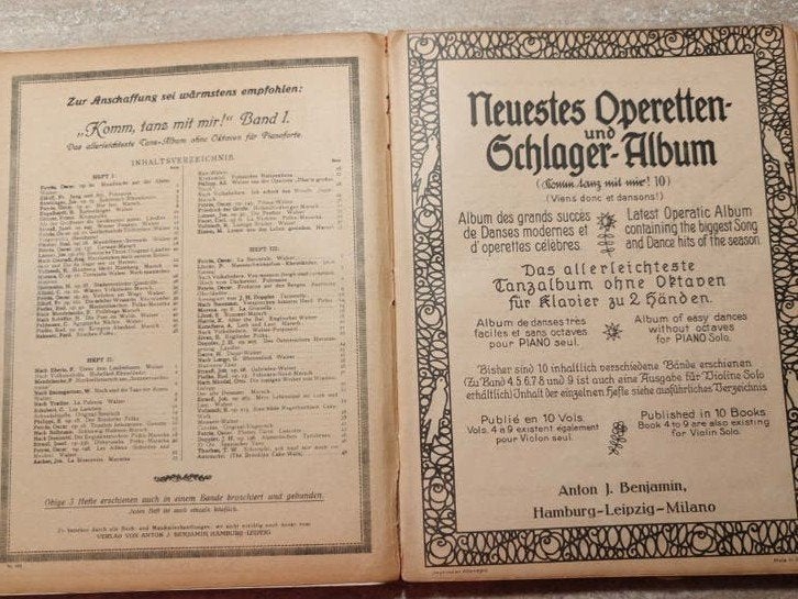 Oude bladmuziek ingebonden, Ophalen, Gebruikt, Artiest of Componist, Klassiek