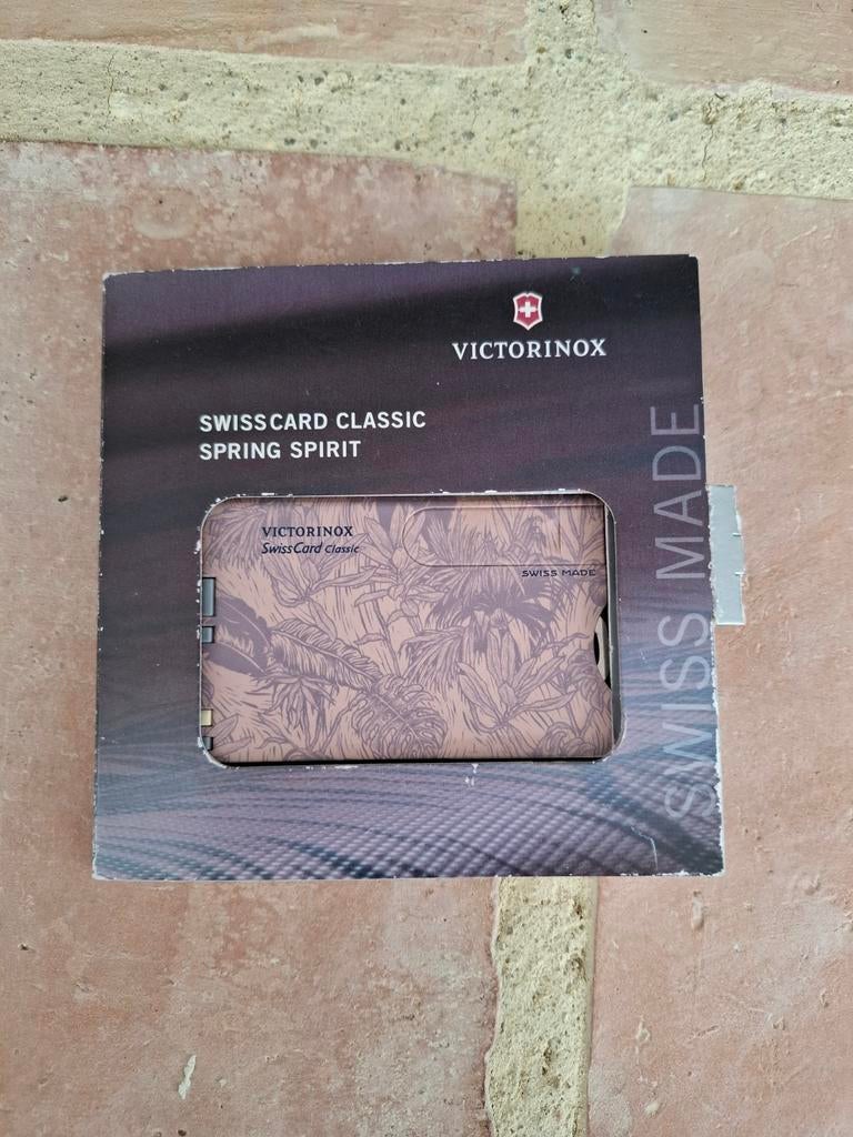Victorinox Swiss Card Spring mes zakmes, Ophalen of Verzenden, Nieuw
