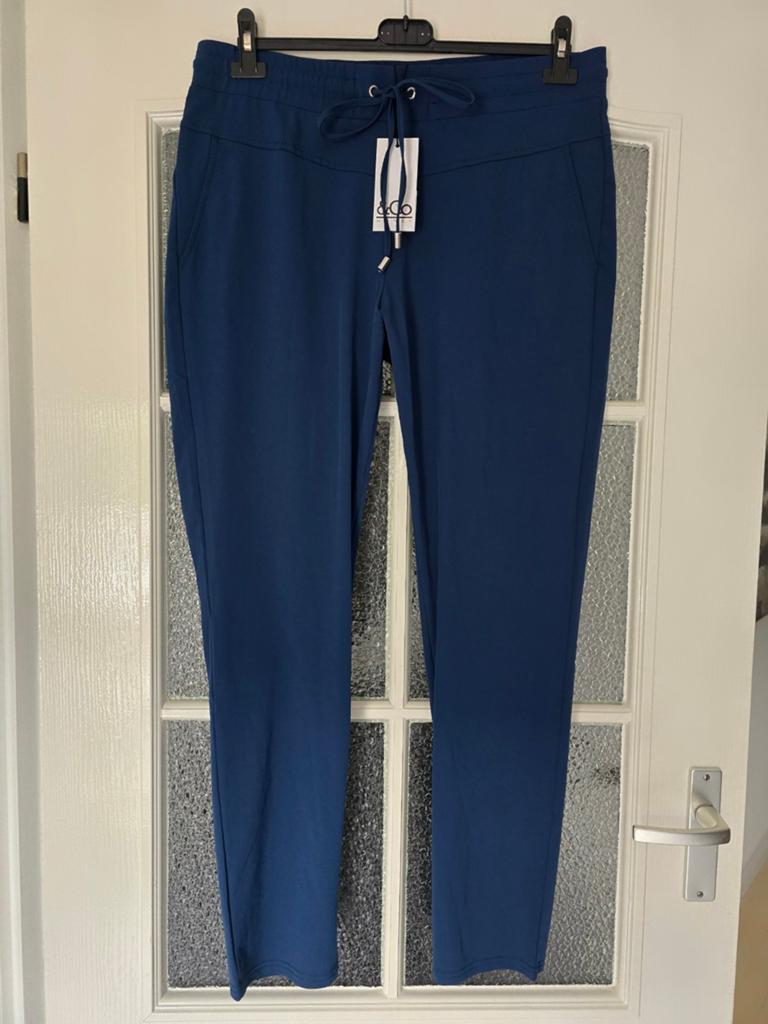 Nieuw &co woman andcowoman and cowoman xl penny denim travel, Kort, Blauw, Maat 46/48 (XL) of groter, Nieuw