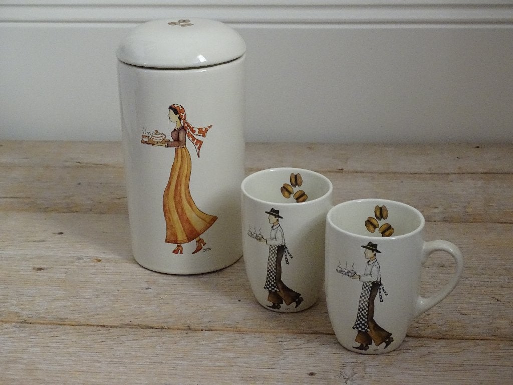 Servies, Jet (by Ter Steege) TIMELESS TASTE, gaaf, Overige typen, Ophalen of Verzenden, Zo goed als nieuw, Overige stijlen