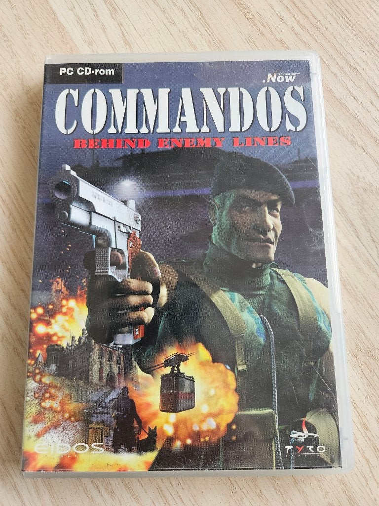 Commandos: Behind Enemy Lines (PC CD-ROM), 1 speler, Ophalen of Verzenden, Gebruikt, Vanaf 3 jaar
