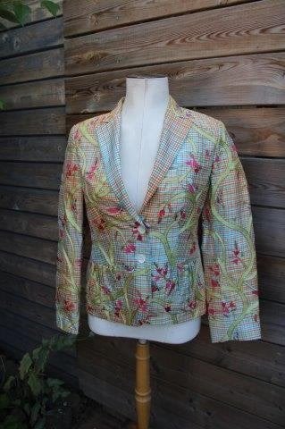 Jasje ruit gekleurd NVSCO Sartoria mt L Vaste prijs AANBIEDI, Overige kleuren, Maat 42/44 (L), Ophalen of Verzenden, Zo goed als nieuw