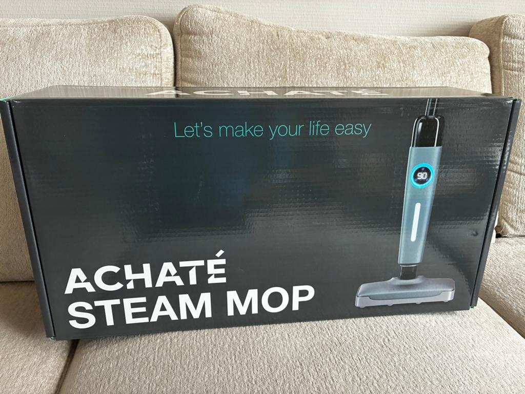 Achaté Stoommop - Nieuw in doos, Huis en Inrichting, Schoonmaakartikelen, Ophalen of Verzenden, Mop of Dweil