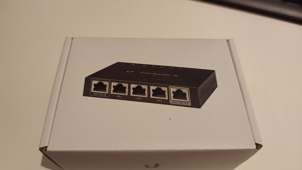 Ubiquiti EdgeRouter X, Ophalen of Verzenden, Nieuw, Router, UniFi Ubiquiti
