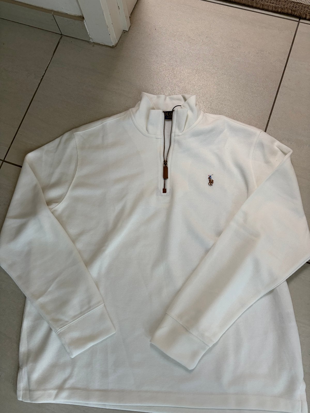Polo Ralph Lauren Trui Wit - Zo goed als nieuw, Kleding | Heren, Ophalen of Verzenden, Zo goed als nieuw, Maat 52/54 (L), Wit