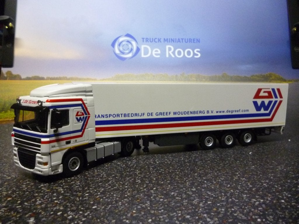 WSI DAF XF 105 J. De Greef, Ophalen of Verzenden, Nieuw, Bus of Vrachtwagen, Wsi