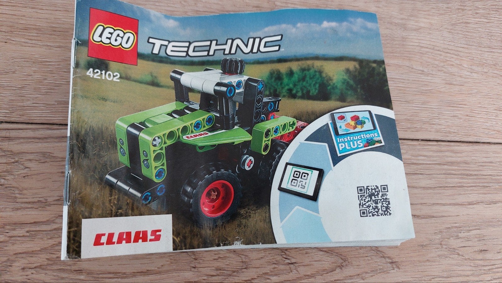 Lego Technic - Claas (42102), Gebruikt, Lego, Inclusief instructies, Ophalen of Verzenden