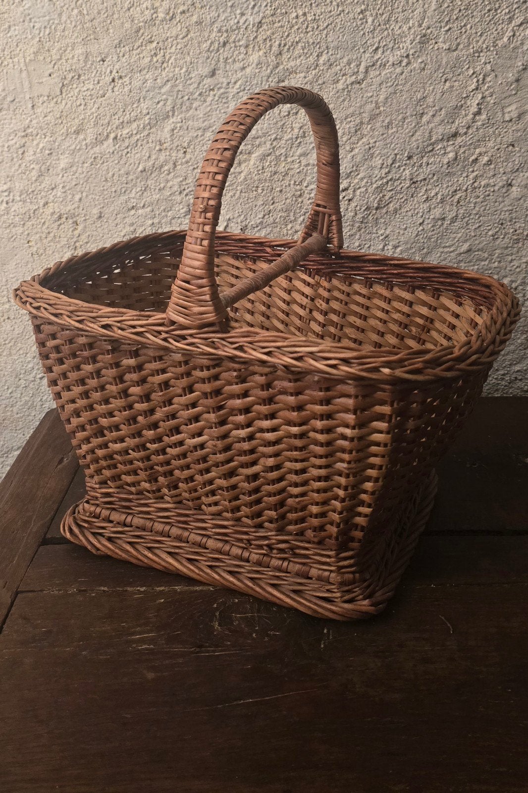 Superleuke oude Franse brood mand met hengsel, Antiek en Kunst, Curiosa en Brocante, Ophalen of Verzenden