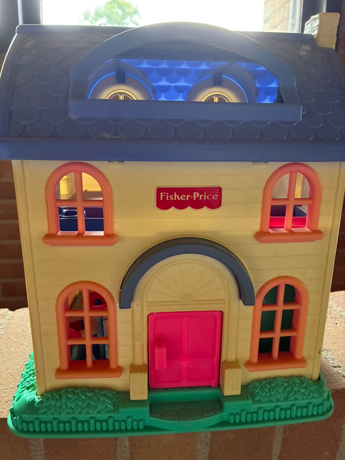 Fisher Price poppenhuisje, Ophalen, Gebruikt, Poppenhuis