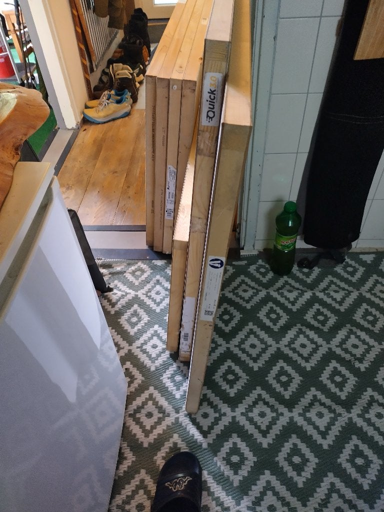 Nieuwe hardboard binnendeuren, 7 stuks, Doe-het-zelf en Verbouw, Ophalen, Nieuw, Hout, 20 tot 50 mm