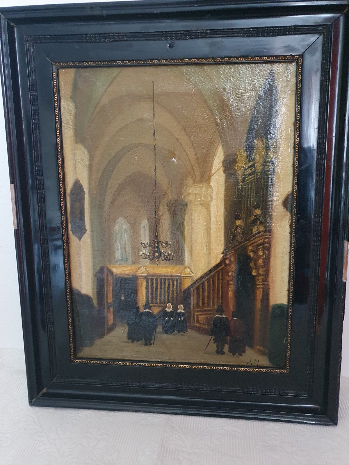 Olieverf schilderij, Antiek en Kunst, Ophalen of Verzenden
