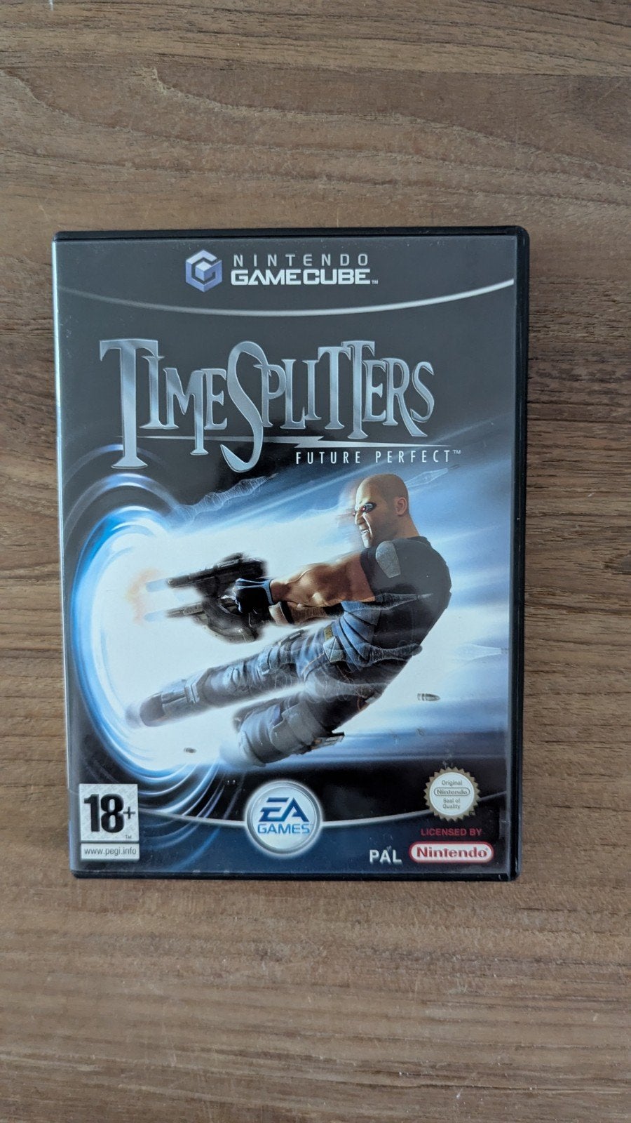 TimeSplitters Future Perfect Nintendo GameCube, Gebruikt, Vanaf 18 jaar, Shooter, Eén computer