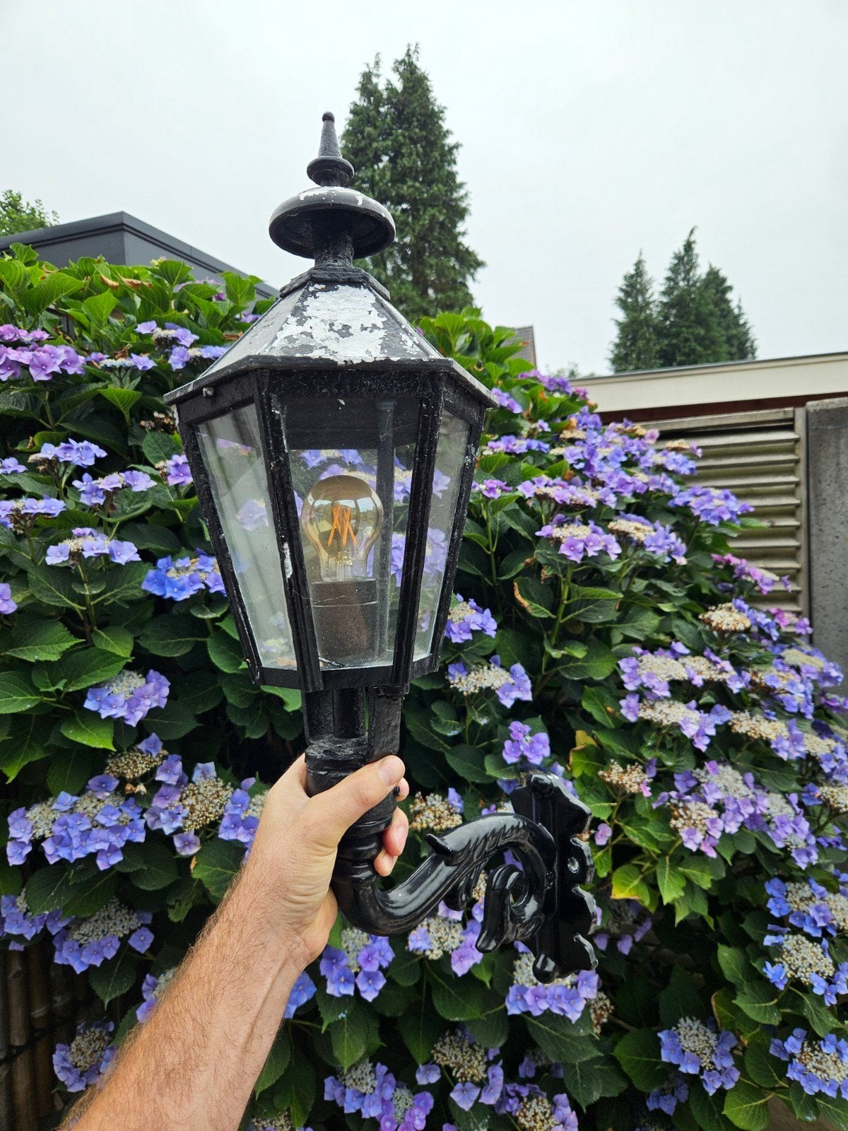 Buiten lamp, Ophalen of Verzenden, Netvoeding, Minder dan 50 watt, Wandlamp