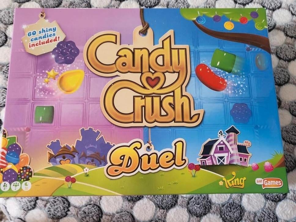 Candy Crush Duel bordspel, Hobby en Vrije tijd, Gezelschapsspellen | Bordspellen, Een of twee spelers, Ophalen of Verzenden, Zo goed als nieuw
