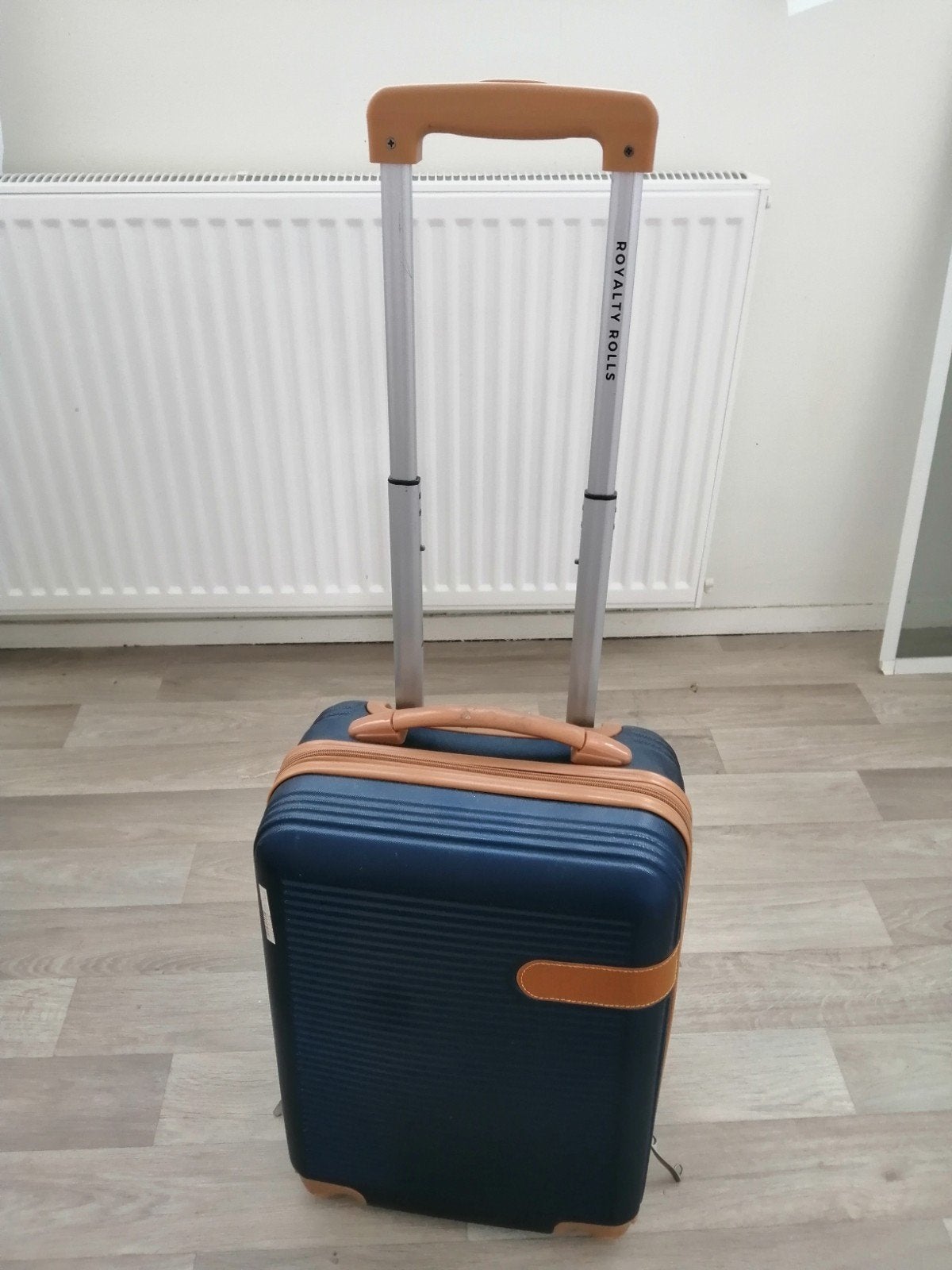 Koffer handbagage., Ophalen of Verzenden, Gebruikt, Blauw