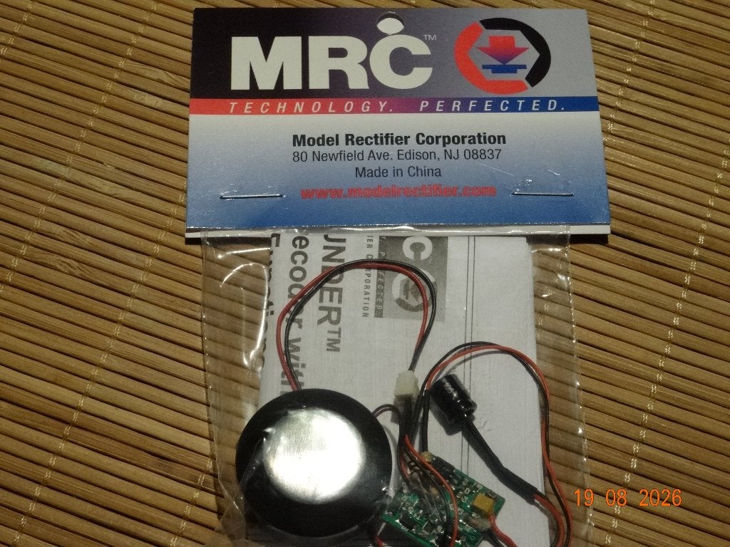 MCR DCC steam sound only decoder 1665, Gelijkstroom, Overige typen, Nieuw, Ophalen