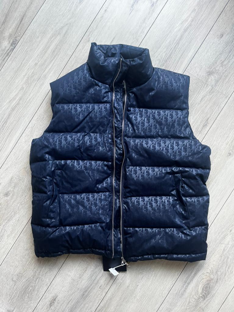 Dior Bodywadmer Blauw, Ophalen of Verzenden, Maat 42/44 (L), Blauw