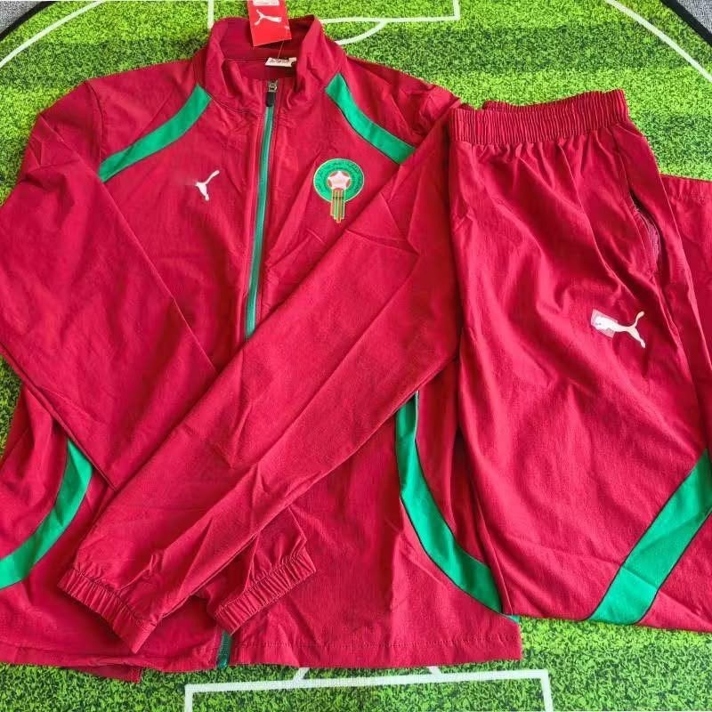 Puma Marokko Trainingspak - Rood/Groen alle maten, Puma, Nieuw, Overige maten, Ophalen of Verzenden