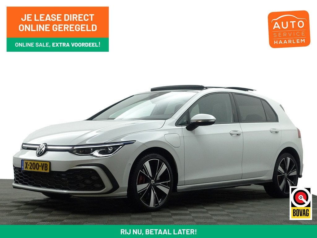 Volkswagen Golf 1.4 eHybrid 242pk GTE Aut- Panoramadak, Stuu, Stof, Gebruikt, 4 cilinders, Met garantie (alle)