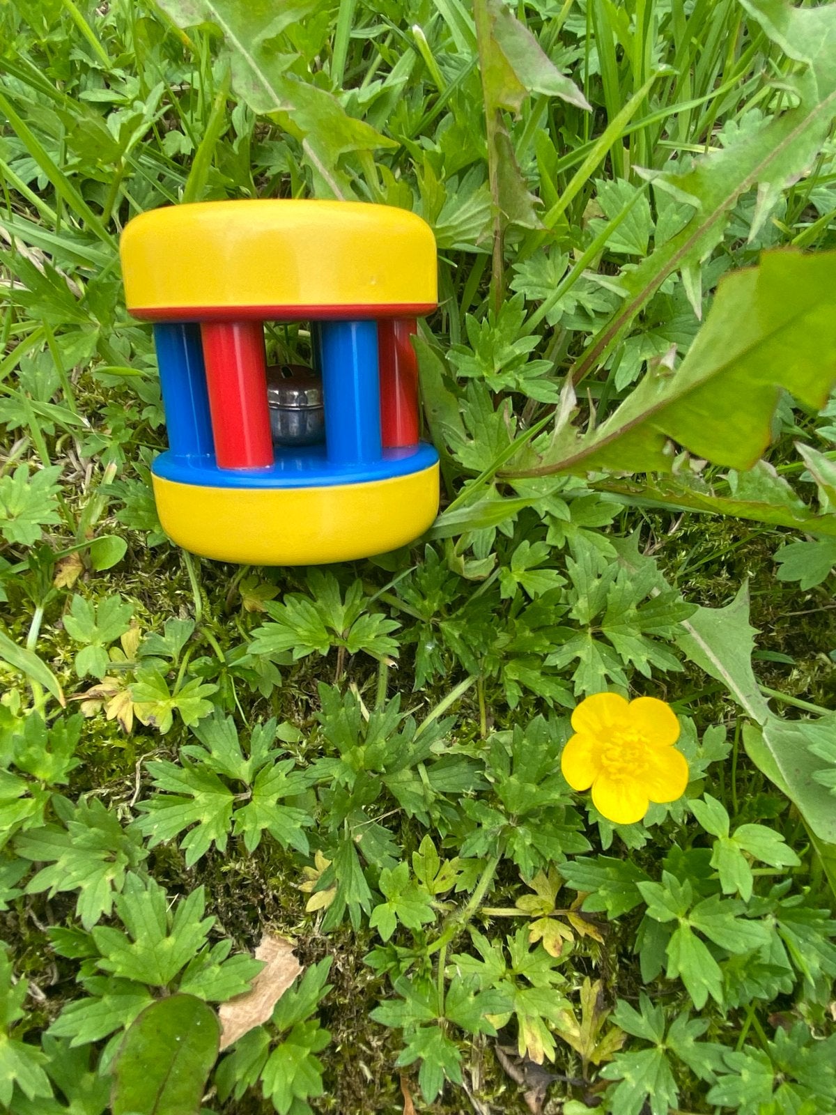 AMBI Toys Bell Roller / Kooirammelaar - Patrick Rylands, Ophalen of Verzenden, Gebruikt, Rammelaar, Met geluid