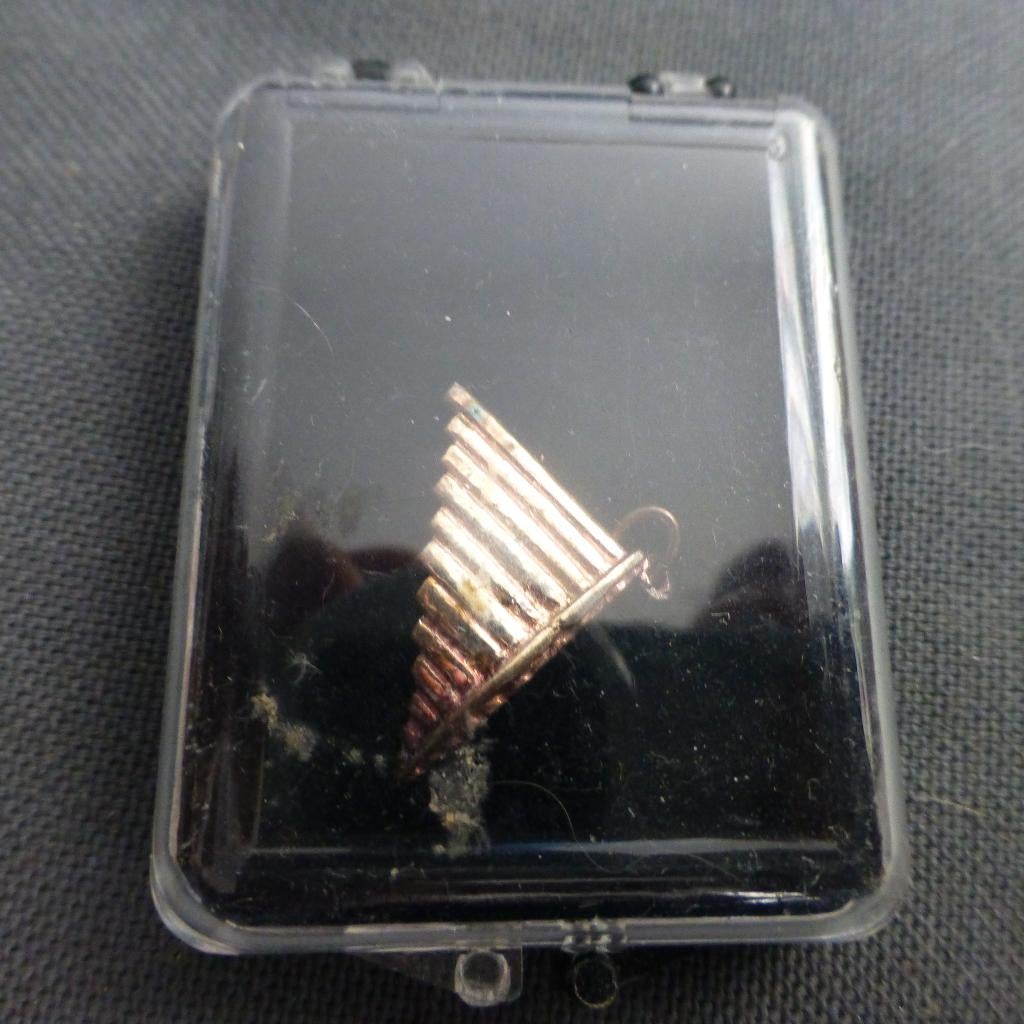 Zilver bedeltje van Panfluit, Overige merken, Ophalen of Verzenden, Zo goed als nieuw, 1 bedel