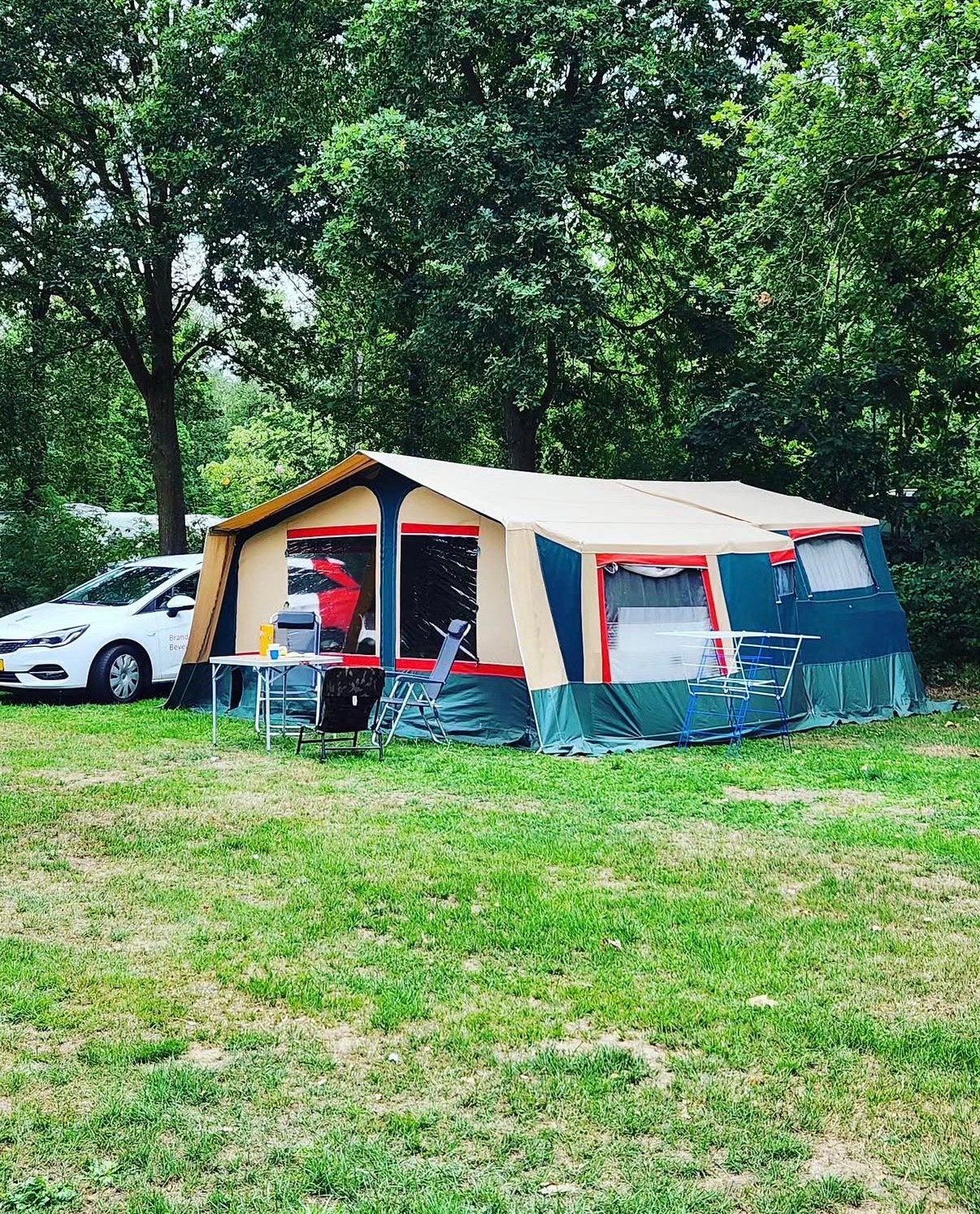 Trigado vouwagen incl luifel&keuken, Ophalen