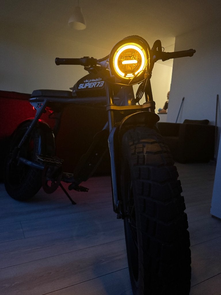 Super 73 costum s2, Fietsen en Brommers, Fietsonderdelen, Zo goed als nieuw, Overige typen, Aluminium, Fatbike, Ophalen