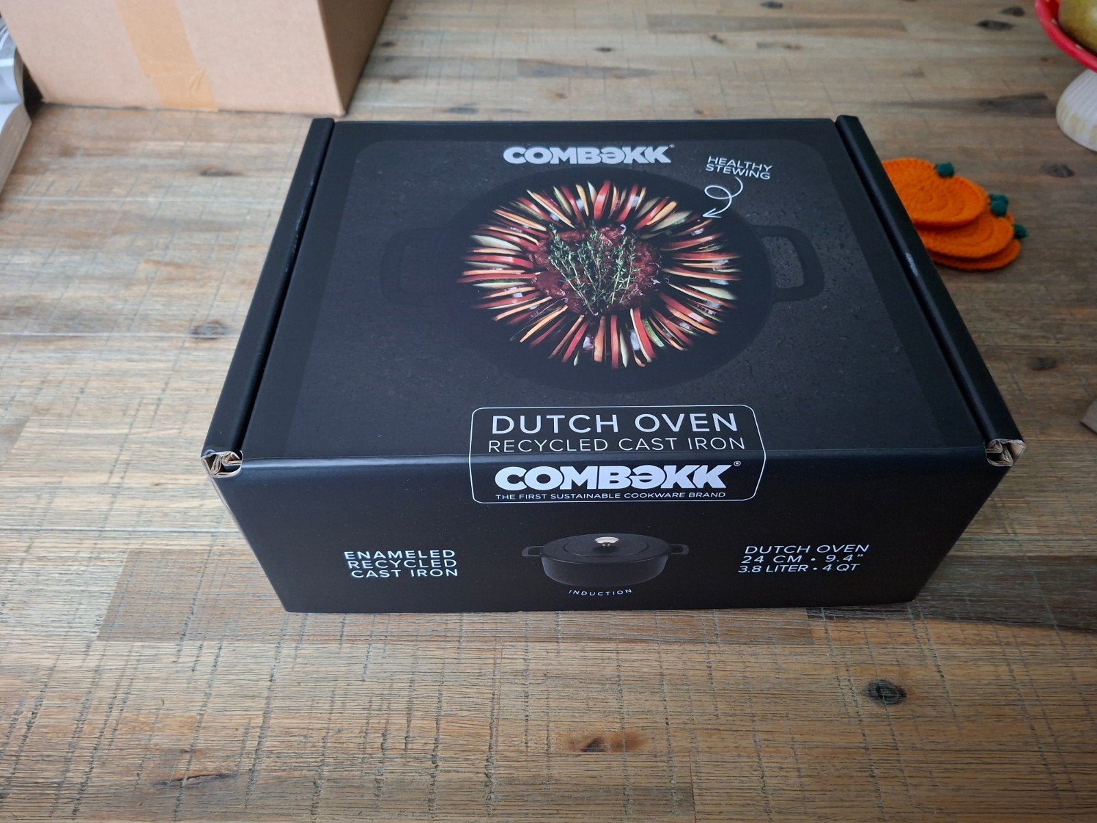 gietijzeren braadpan combekk, Huis en Inrichting, Ophalen of Verzenden, Zo goed als nieuw, Gietijzer, Overige merken