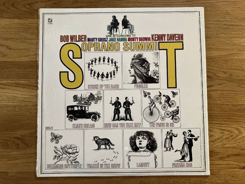 Soprano Summit / Live At Concord '77, 1980 tot heden, Overige formaten, Ophalen of Verzenden, Zo goed als nieuw