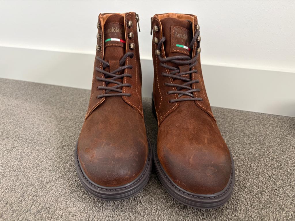Pantofola D'oro heren wandelschoenen - Nieuw, maat 41, Bruin, Nieuw, Ophalen of Verzenden, Wandelschoenen of Bergschoenen