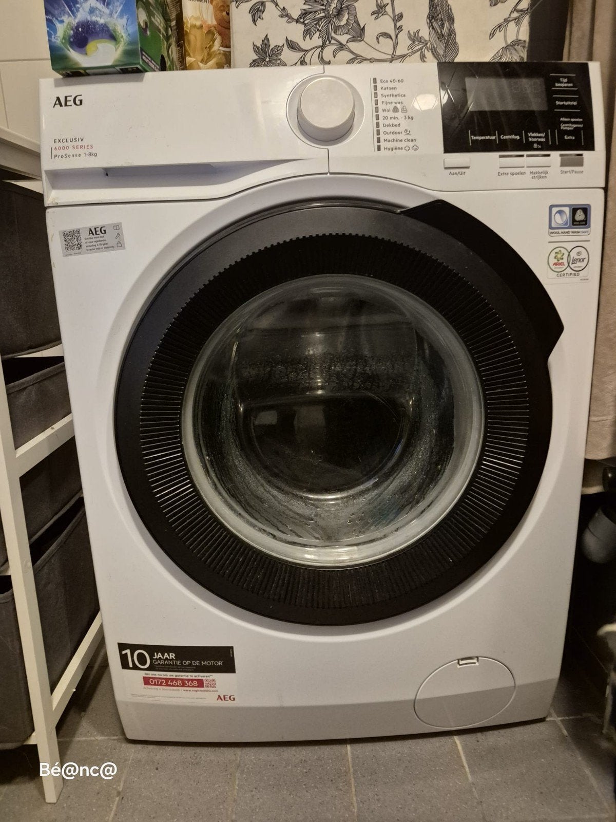 AEG wasmachine, Witgoed en Apparatuur, Wasmachines, 6 tot 8 kg, Ophalen of Verzenden, 85 tot 90 cm, 1600 toeren of meer